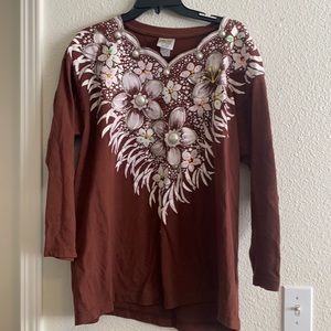 Fast vintage painted top